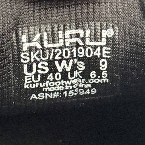 KURU Kivi Slip On Shoes Womens 9 US Comfort Walking Loafers Red Leather 201904E - Picture 7 of 11